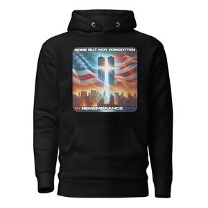 Black 9/11 Remembrance Hoodie